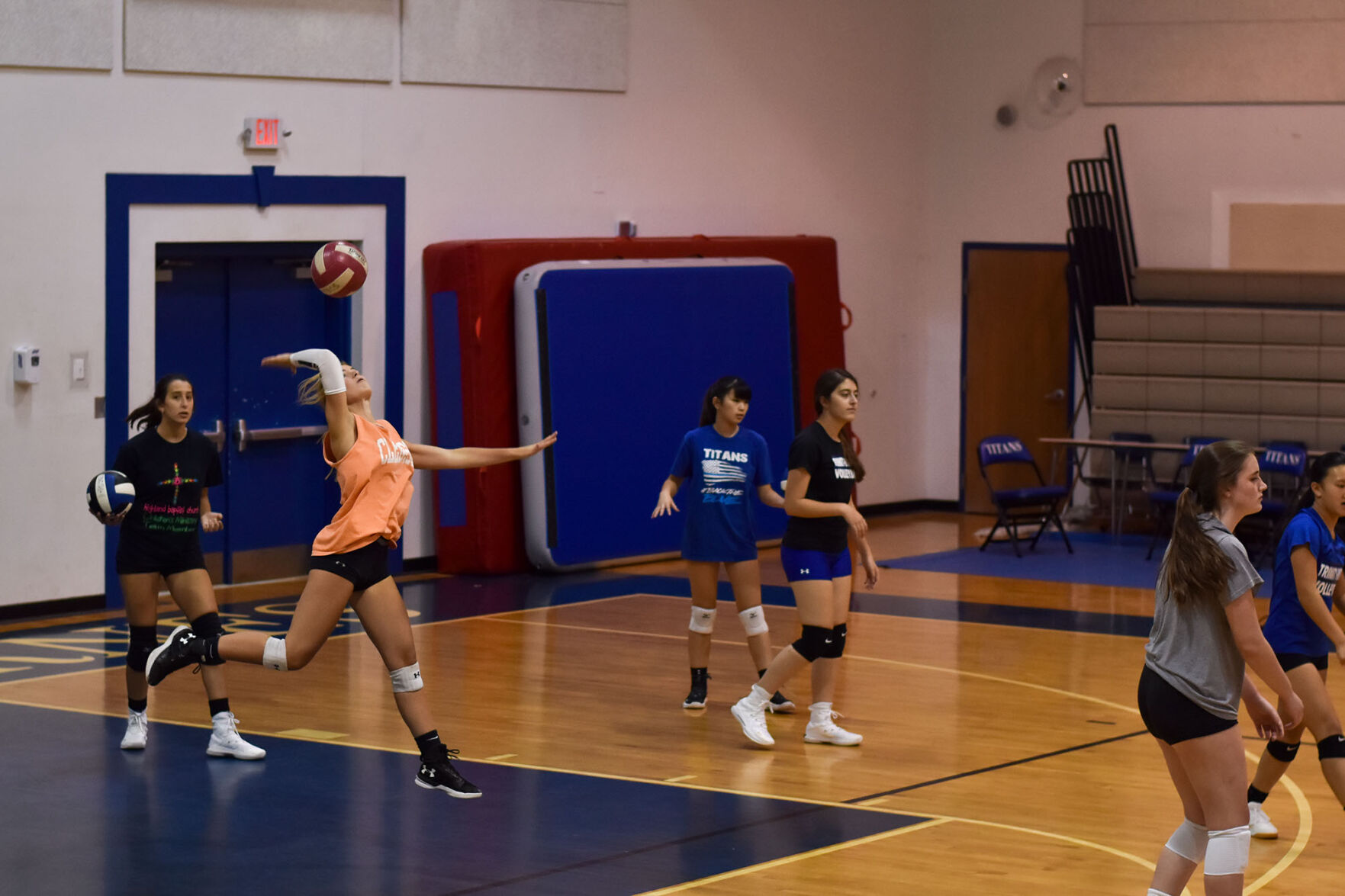 Trinity-Barnes Volleyball